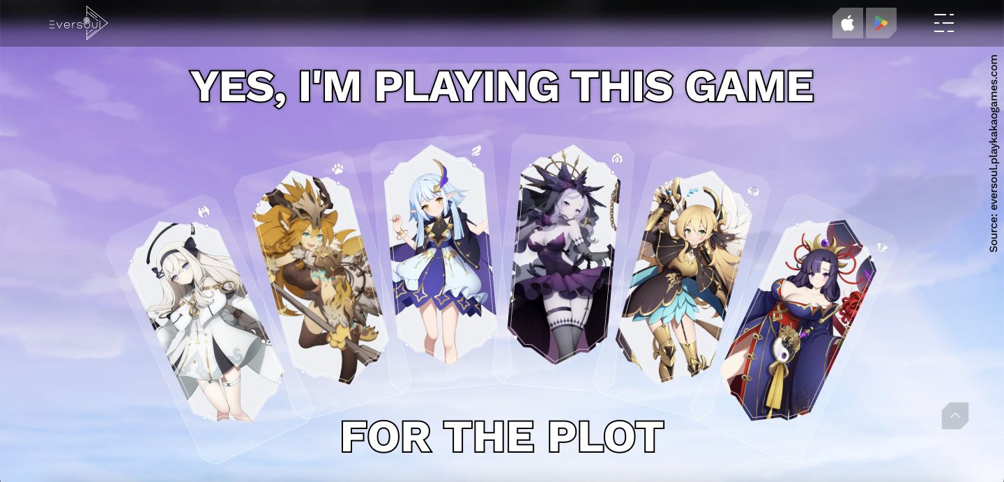 Eversoul, a story-driven idle game by Kakao Games Corp.