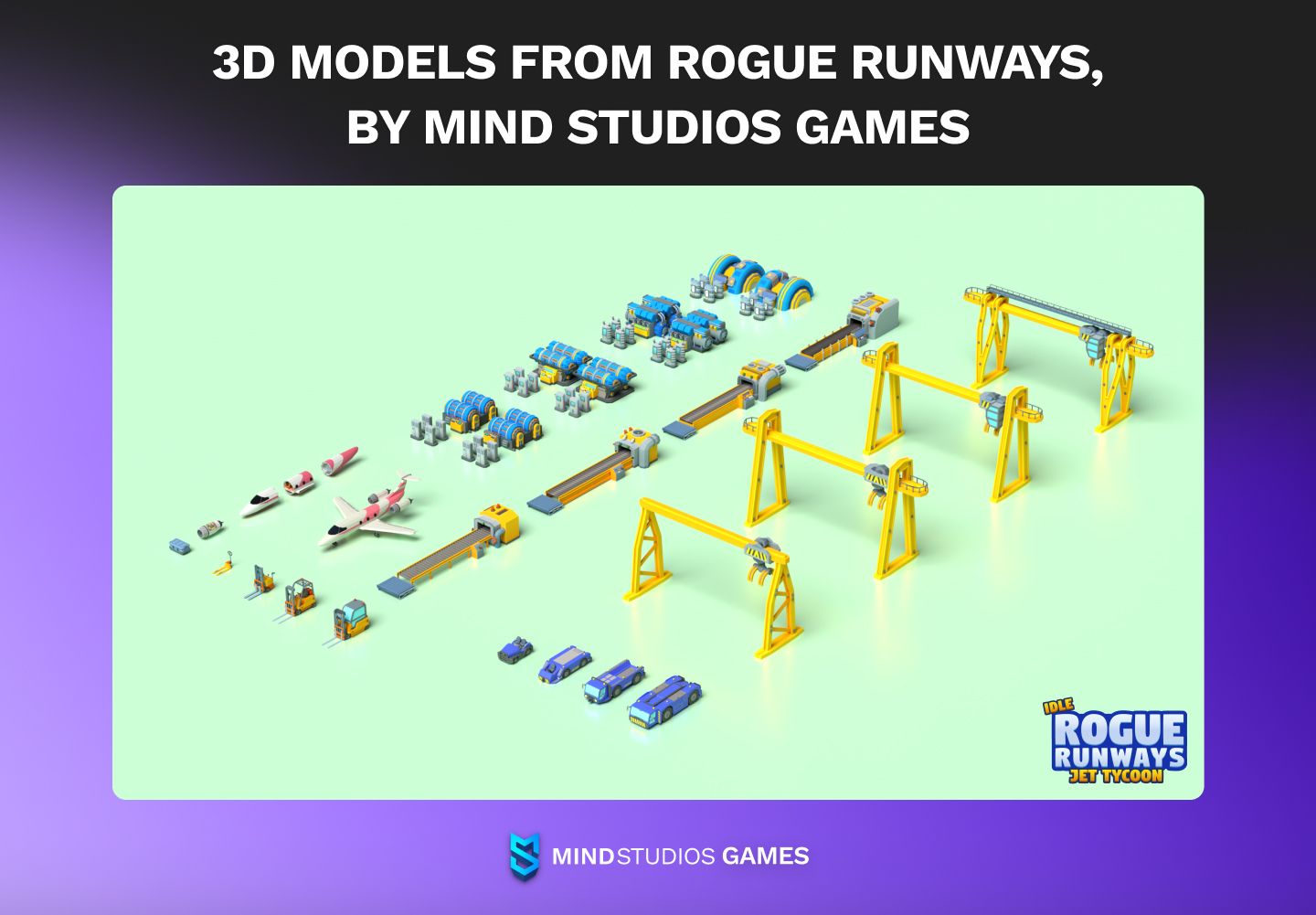 3D models from My Craft Mart and My Candy Shop, by Mind Studios Games