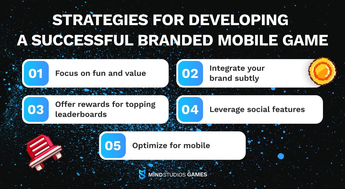 Strategies for developing a successful branded mobile game