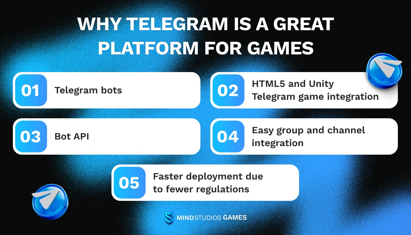 Why Telegram is a great platform for games