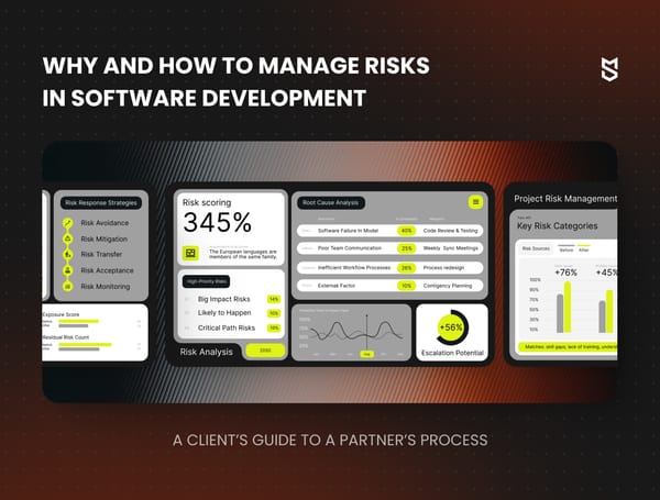 Why and How to Manage Risks in Software Development: A Client’s Guide to a Partner’s Process